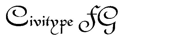 Civitype FG字体