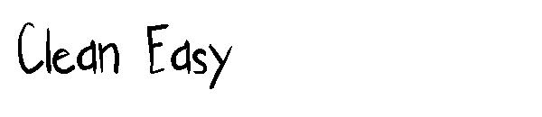 Clean Easy字体