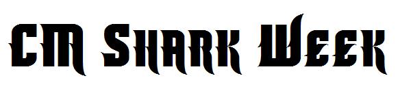 CM Shark Week字体