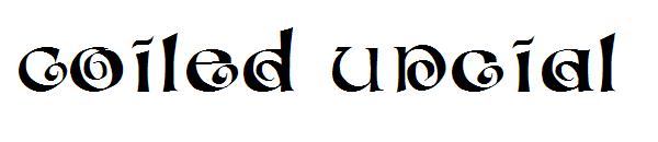 Coiled Uncial字体