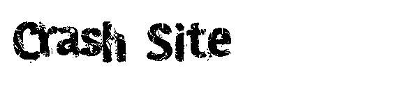 Crash Site字体