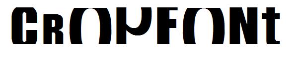 CropFont字体