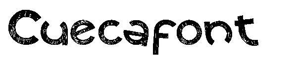 Cuecafont字体