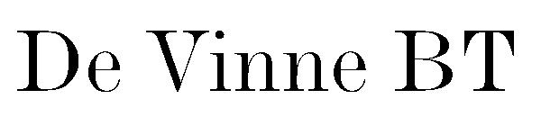 De Vinne BT字体