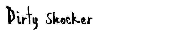 Dirty Shocker字体