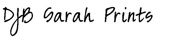 DJB Sarah Prints字体