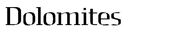 Dolomites字体