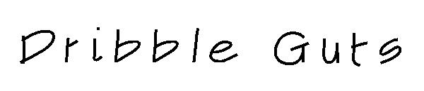 Dribble Guts字体