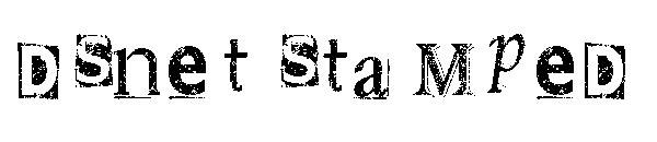 DSnet Stamped字体