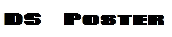 DS Poster字体