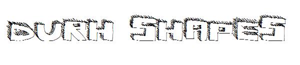 Durh Shapes字体