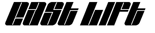 East Lift字体