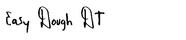 Easy Dough DT字体