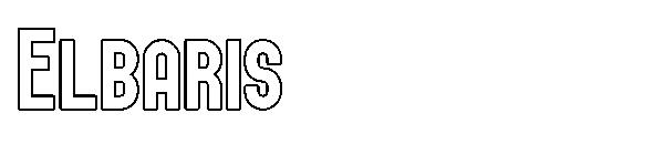 Elbaris字体