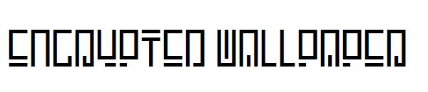 Encrypted Wallpaper字体