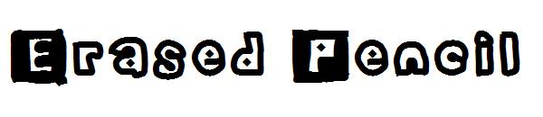 Erased Pencil字体