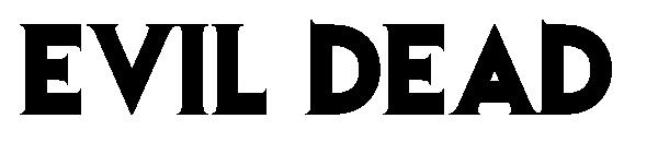 Evil Dead字体