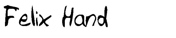 Felix Hand字体