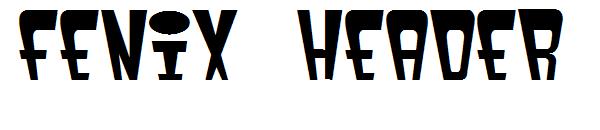 Fenix Header字体