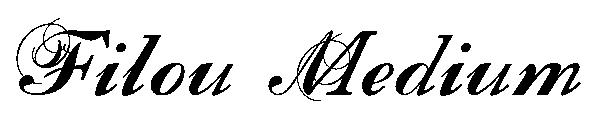 Filou Medium字体