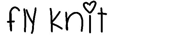 Fly Knit字体