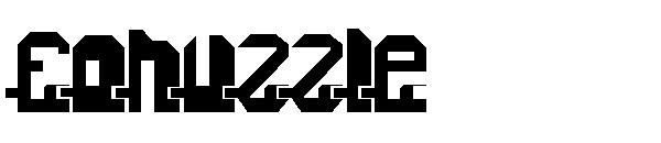 Fonuzzle字体