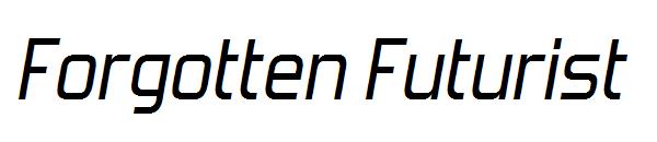 Forgotten Futurist字体