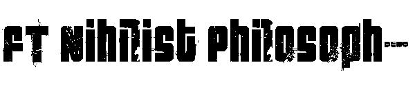FT Nihilist Philosophy字体
