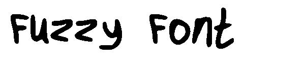 Fuzzy Font字体