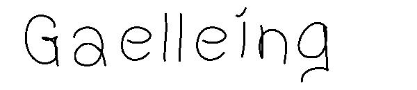 Gaelleing字体