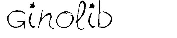 Ginolib字体