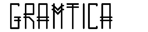 Gramtica字体