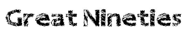 Great Nineties字体