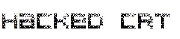 Hacked CRT字体