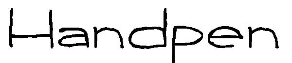 Handpen字体