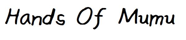 Hands Of Mumu字体