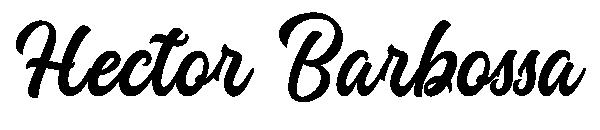 Hector Barbossa字体