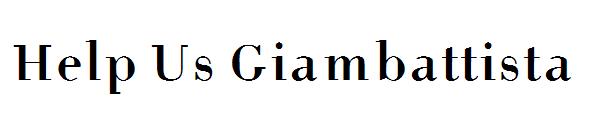 Help Us Giambattista字体