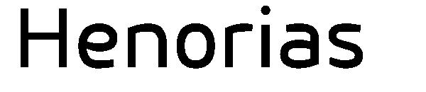 Henorias字体