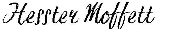 Hesster Moffett字体