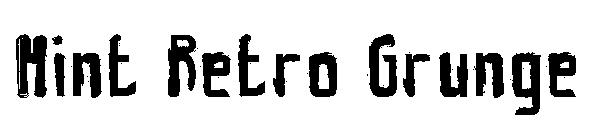 Hint Retro Grunge字体