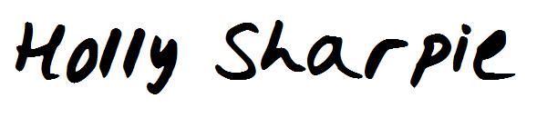 Holly Sharpie字体