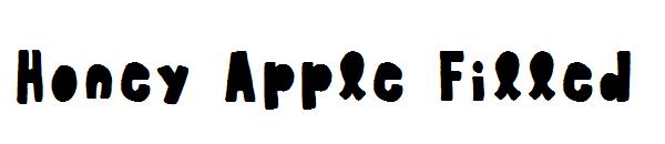 Honey Apple Filled字体