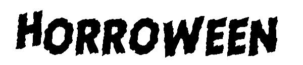 Horroween字体