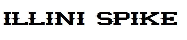 Illini Spike字体