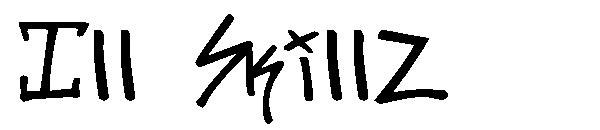 Ill Skillz字体
