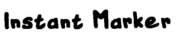 Instant Marker字体