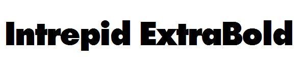 Intrepid ExtraBold字体