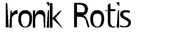 Ironik Rotis字体