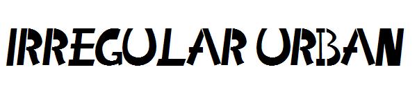Irregular Urban字体